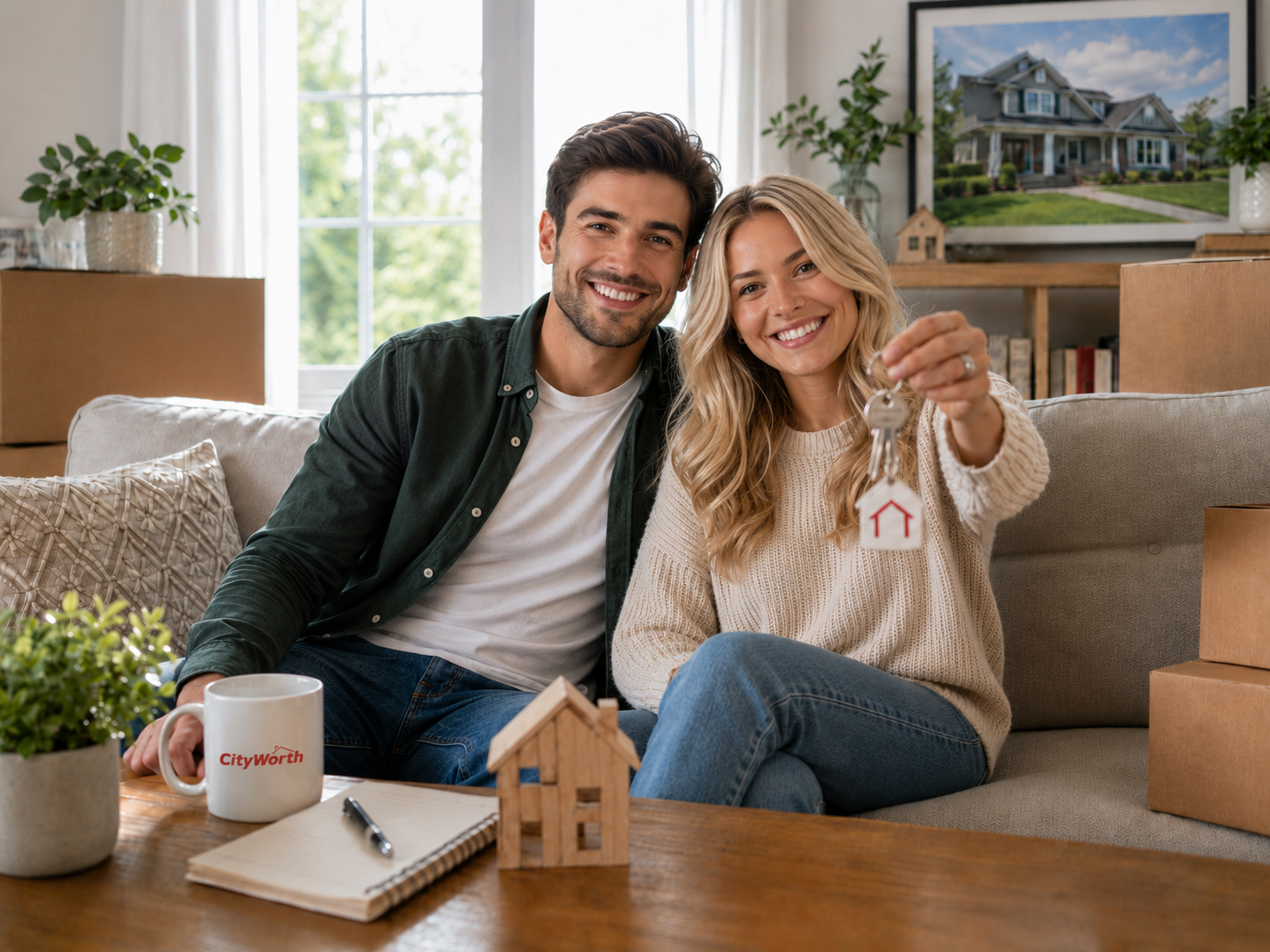 Happy homebuyers